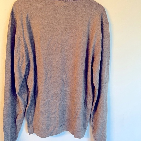 CUTTER and Buck men’s long sleeve dress jersey sweater. Size Large/ Gran… - Picture 3 of 5